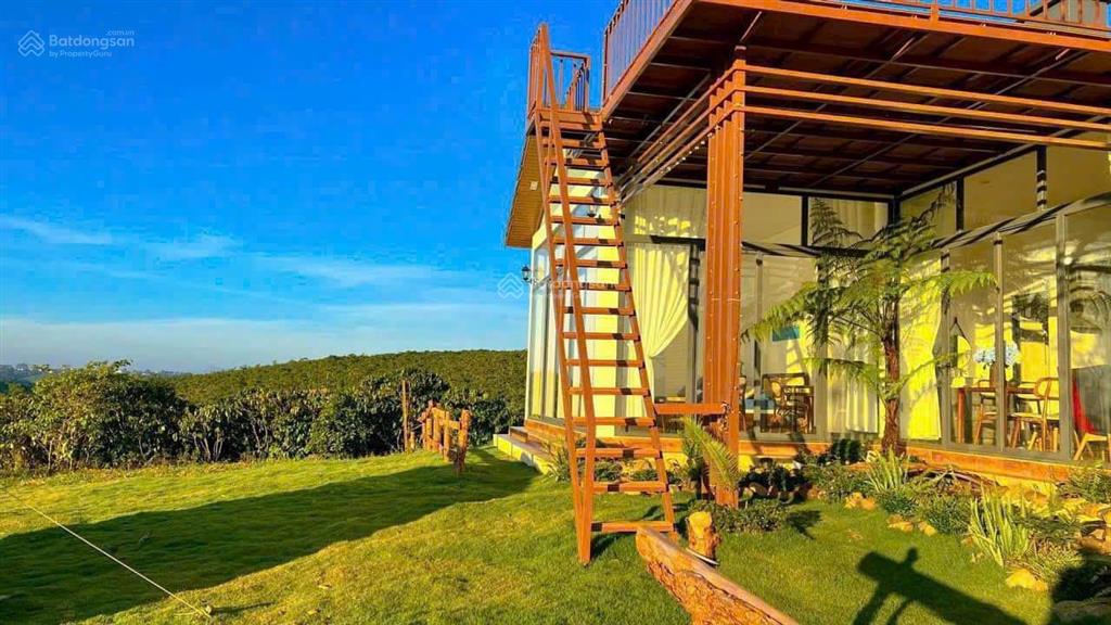 Bán villa săn mây 580,2m2 ngay dt 725 dốc đan mạch bức tường hoa dã quỳ, cầu lộc ngãi, bảo lâm