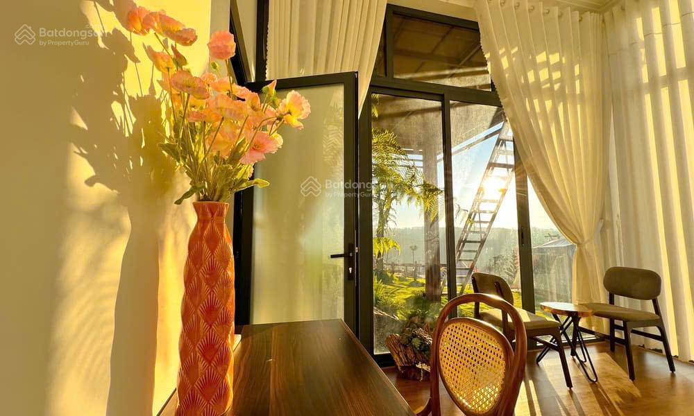 Bán villa săn mây 580,2m2 ngay dt 725 dốc đan mạch bức tường hoa dã quỳ, cầu lộc ngãi, bảo lâm