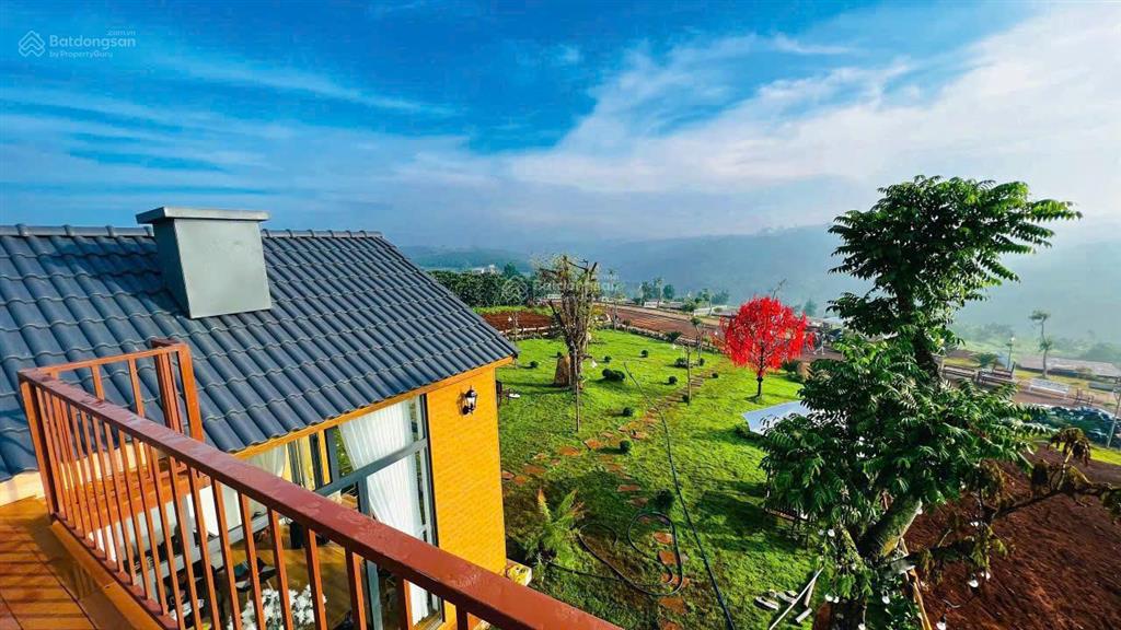 Bán villa săn mây 580,2m2 ngay dt 725 dốc đan mạch bức tường hoa dã quỳ, cầu lộc ngãi, bảo lâm