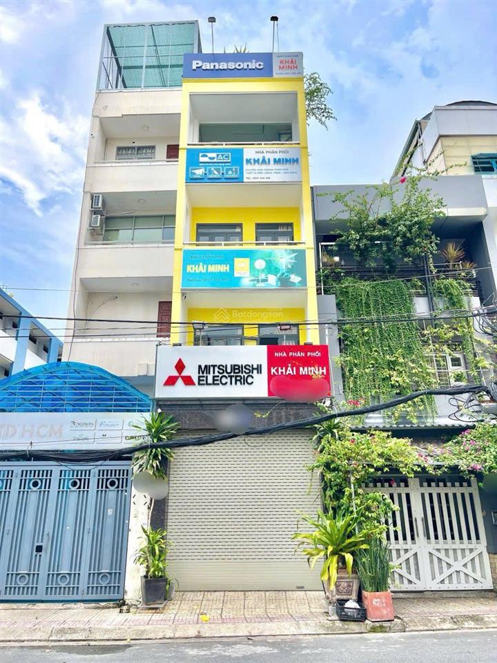 Bán nhà mặt tiền đường rộng 12m khu tân hương dt 4x25m đúc 1 trệt 4 lầu giá tốt 12 tỷ