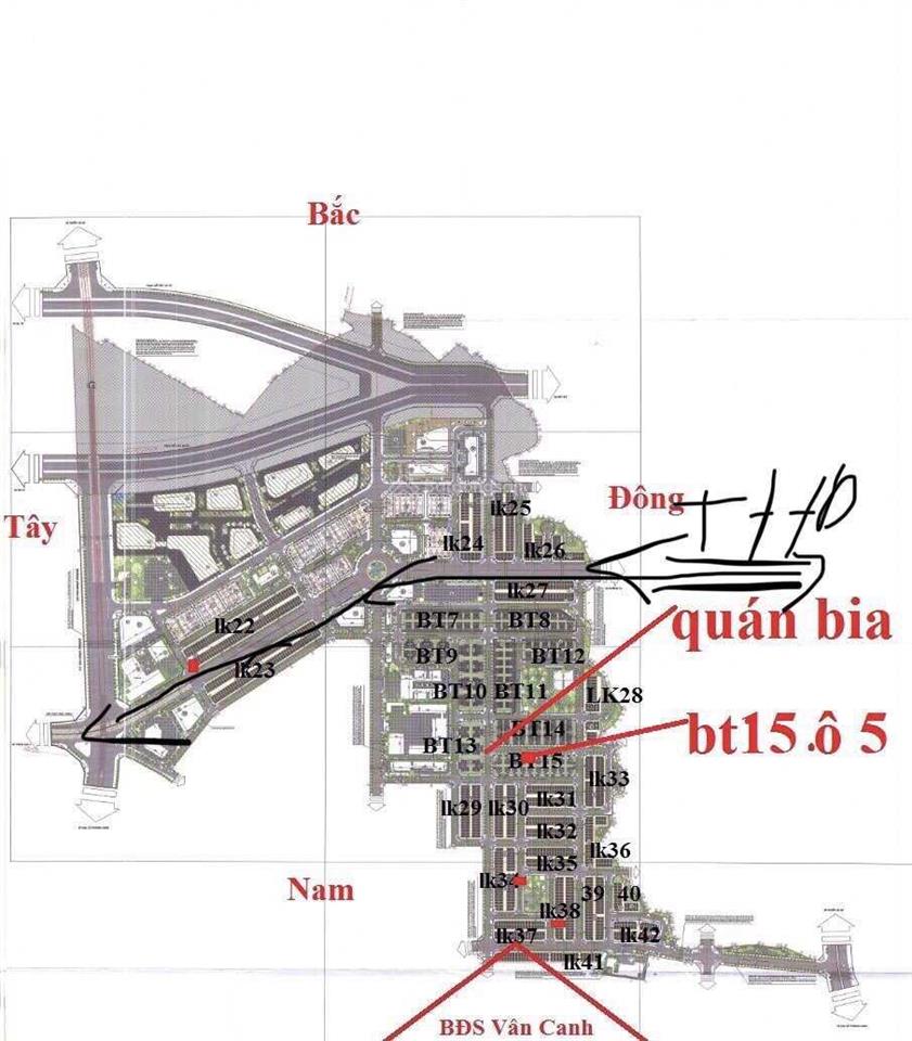 Chuyên cho thuê biệt thự liền kề khu đô thị vân canh hud, hoài đức, hà nội 0911 516 ***