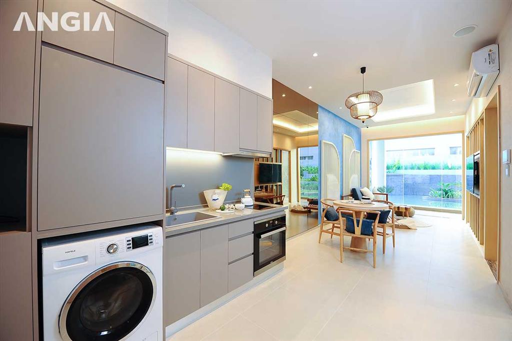 Căn studio tầng đẹp số đẹp 1pn, 1wc, 40m2 the gió riverside, bình thắng, dĩ an, bình dương