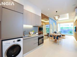 Căn hộ tầng đẹp số đẹp 1pn, 1wc, 40m2 the gió riverside, bình thắng, dĩ an, bình dương