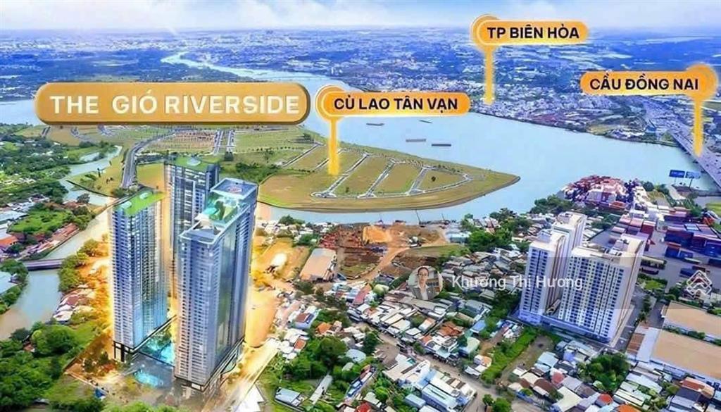 Căn hộ cao cấp the gió riverside, 65m2, thanh toán giãn tại vành đai 3, dĩ an