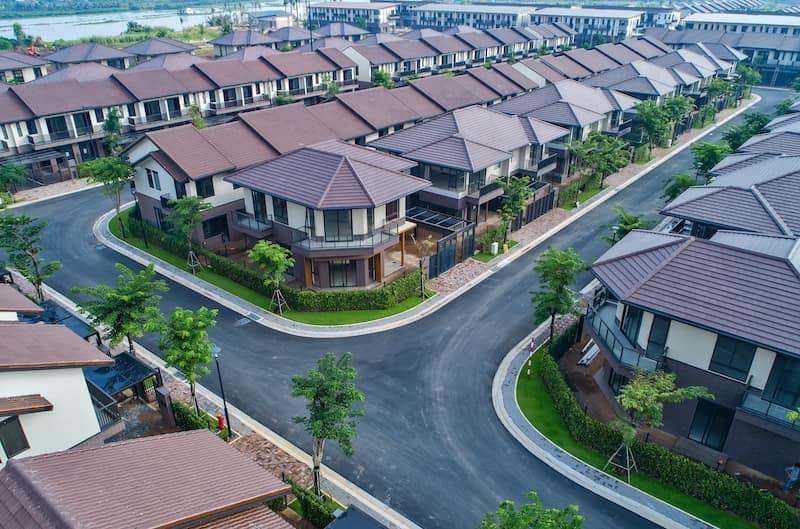 Biệt thự góc đường gần công viên ven sông và gần kênh đào 262m2