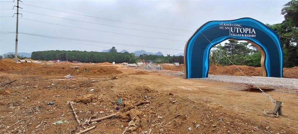 Bán đất cạnh dự án 80ha utopia villas and resorts, bám hồ 82ha, dt 5.158m2, đường ôtô tránh, 18tỷ