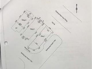 Bán nhà 3 tầng góc 3 mặt tiền đường 10m5 phạm huy thông đối diện công viên, sát sông hàn, sơn trà