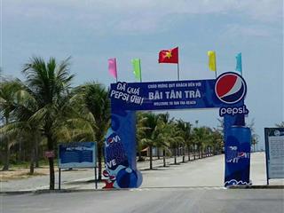 Bán cặp đất biển đường võ văn đồng, 200m2 kẹp cống thoáng 3 mặt giá 12,9 tỷ