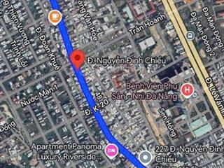 Bán lô đất đường 7m5 nguyễn đình chiểu, liền kề nam việt á, giá 5,9 tỷ