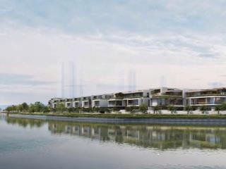 Bán biệt thự 3 mặt giáp sông hàng hiếm tt q2, dt 152  290m2, 1 trệt 3 tầng 1 sân thượng