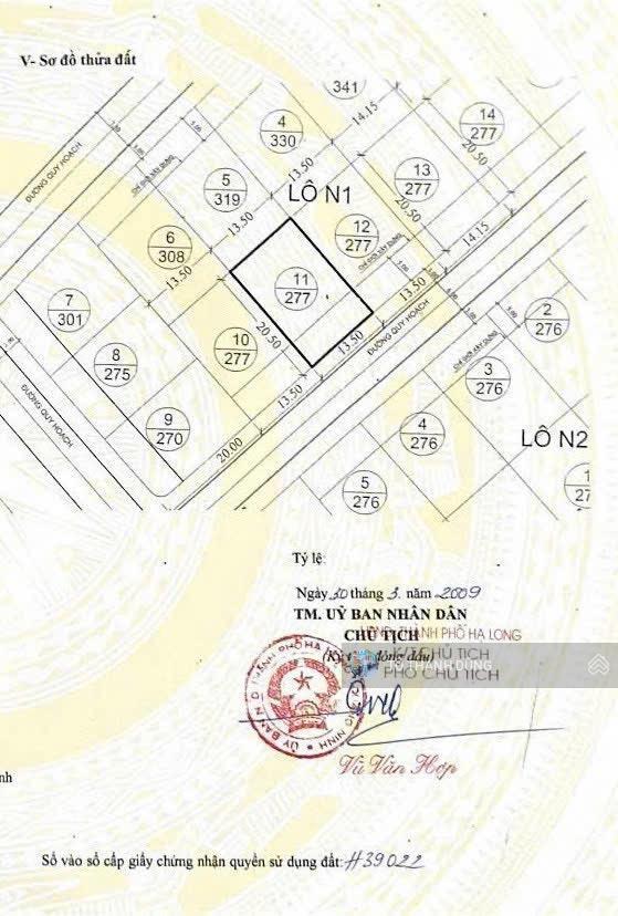 Bán đất nền dự án cái dăm geleximco, 66 triệu / m2, 277m2, uy tín chỉ với giá tốt