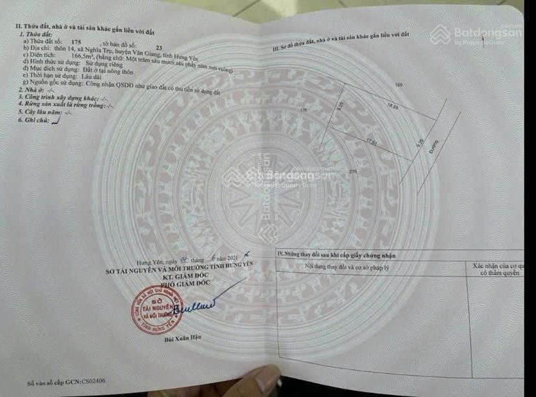 Bán đất nghĩa trụ, văn giang, hưng yên 84m2 giá 6xtr/m2
