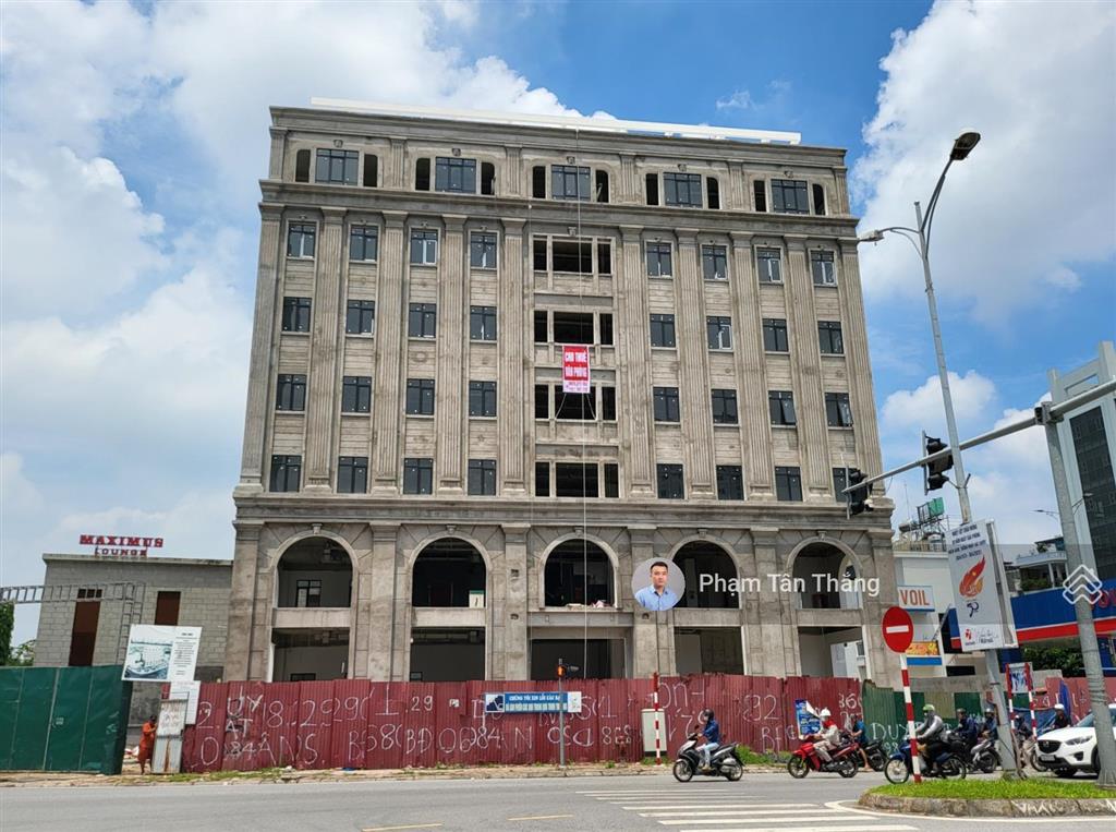 Cần cho thuê nhiều loại diện tích trên tòa nhà văn phòng mặt đường võ nguyên giáp, hải phòng