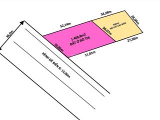 Bán lô 2.230m2 đất ven tp. rạch giá  kiên giang (cũ)  sẵn 1.400m2 đất ở đô thị
