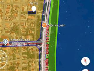 Bán lô đất view biển rất đẹp  khu dân cư hiện hữu  lô 2 cách biển 20m