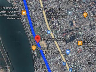 Bán 396m2 đất khu mỹ an ngang 18m khu pháo hoa mới đối diện toà 69 tầng