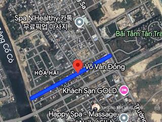 Bán lô đất biển võ văn đồng gần nguyễn duy trinh, tân trà giá 5 tỷ