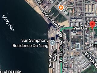 Bán lô góc 2 mt đường 15m vân đồn gần trần hưng đạo, sông hàn 154m2, ngang hơn 8m