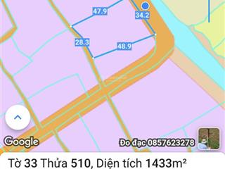 Bán gấp đất thổ cư tại xã sông ray, cẩm mỹ, đồng nai, 2 tỷ, 1433 m2.300m thổ cư bê tông sát nhựa.