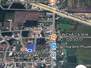 Bán lô đất xây biệt thự khu nam thành hòa phong