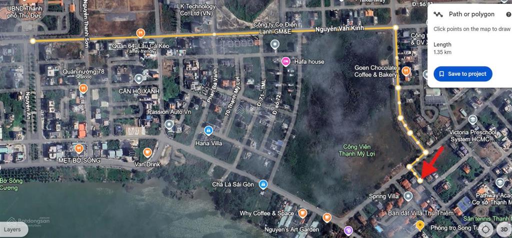 Thủ thiêm villa cần bán nền biệt thự vị trí đẹp, trung tâm, hướng chính nam. giá tốt!