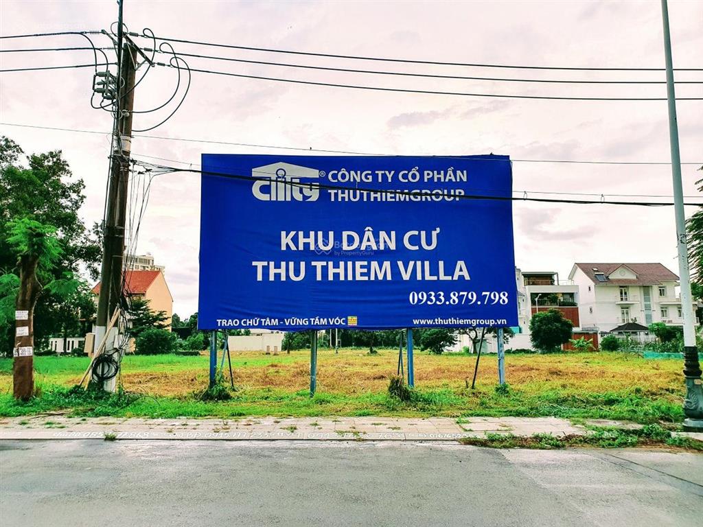 Thủ thiêm villa cần bán nền biệt thự vị trí đẹp, trung tâm, hướng chính nam. giá tốt!