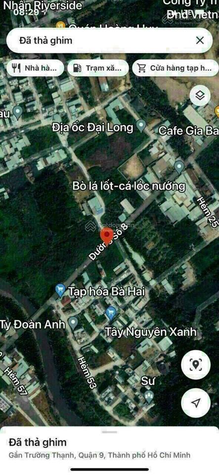 Chủ cần bán gấp lô đất 400m giá rẻ mặt tiền đường số 8 lò lu kế bên đông tăng long, 0972 383 ***