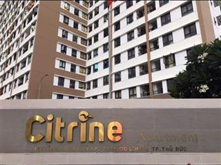 Giá tốt. bán căn góc 2 ban công chung cư citrine đường tăng nhơn phú, phước long b, tp thủ đức
