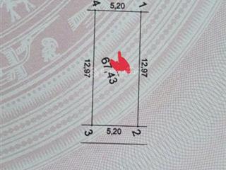 Bán 67m đấu giá sáp mai võng la chuẩn bị làm đưong 50m