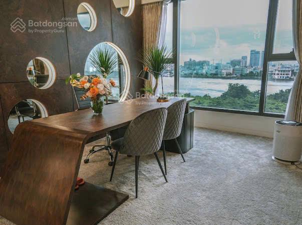 100 tr/th căn villa trên không  view sông 250m2 khu compound nguyễn văn hưởng 5pn, sẵn nội thất