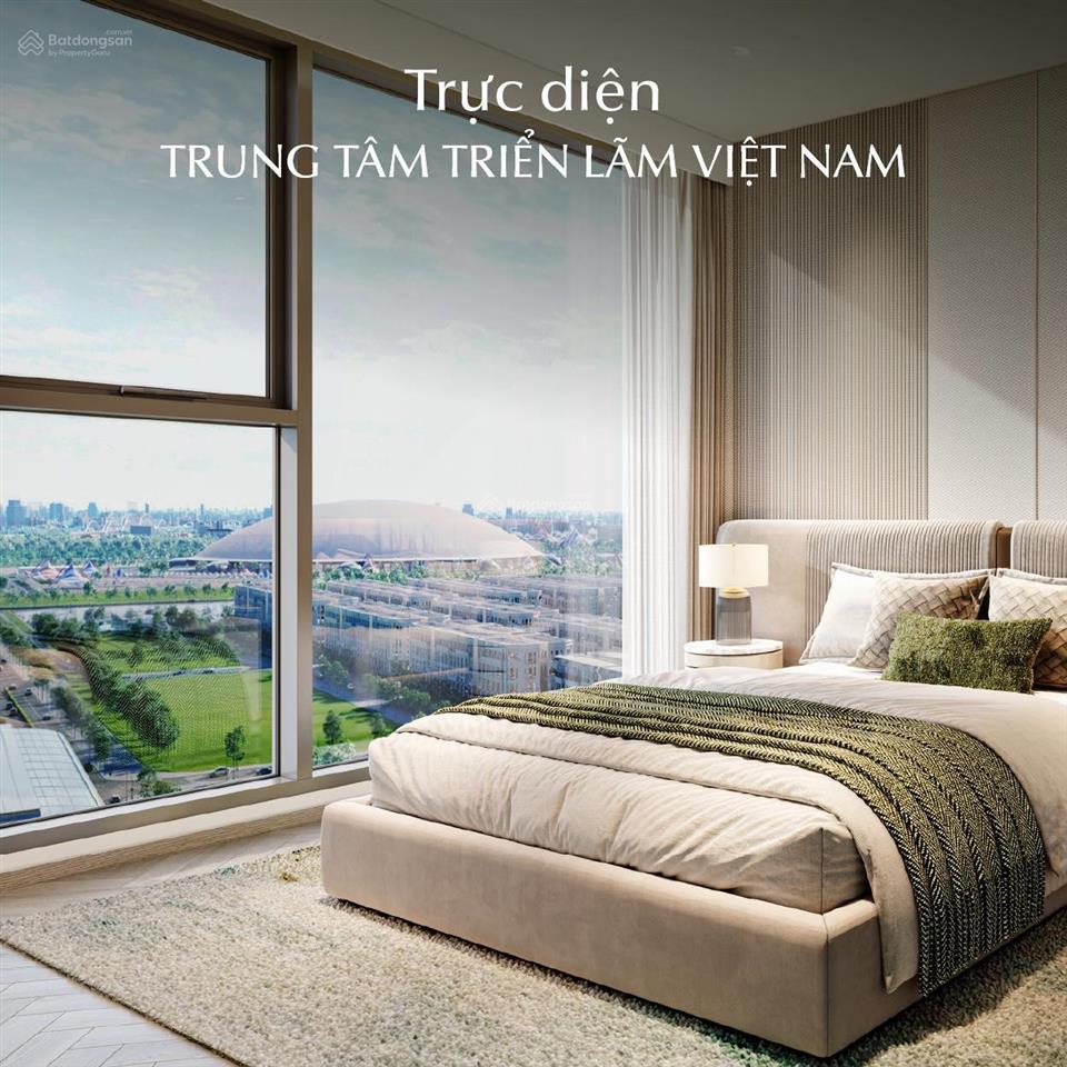 Cặp studio vip 26m2 lumiere cổ loa view triển lãm quốc gia, hồ thiên nga, cầu tứ liên, đông nam