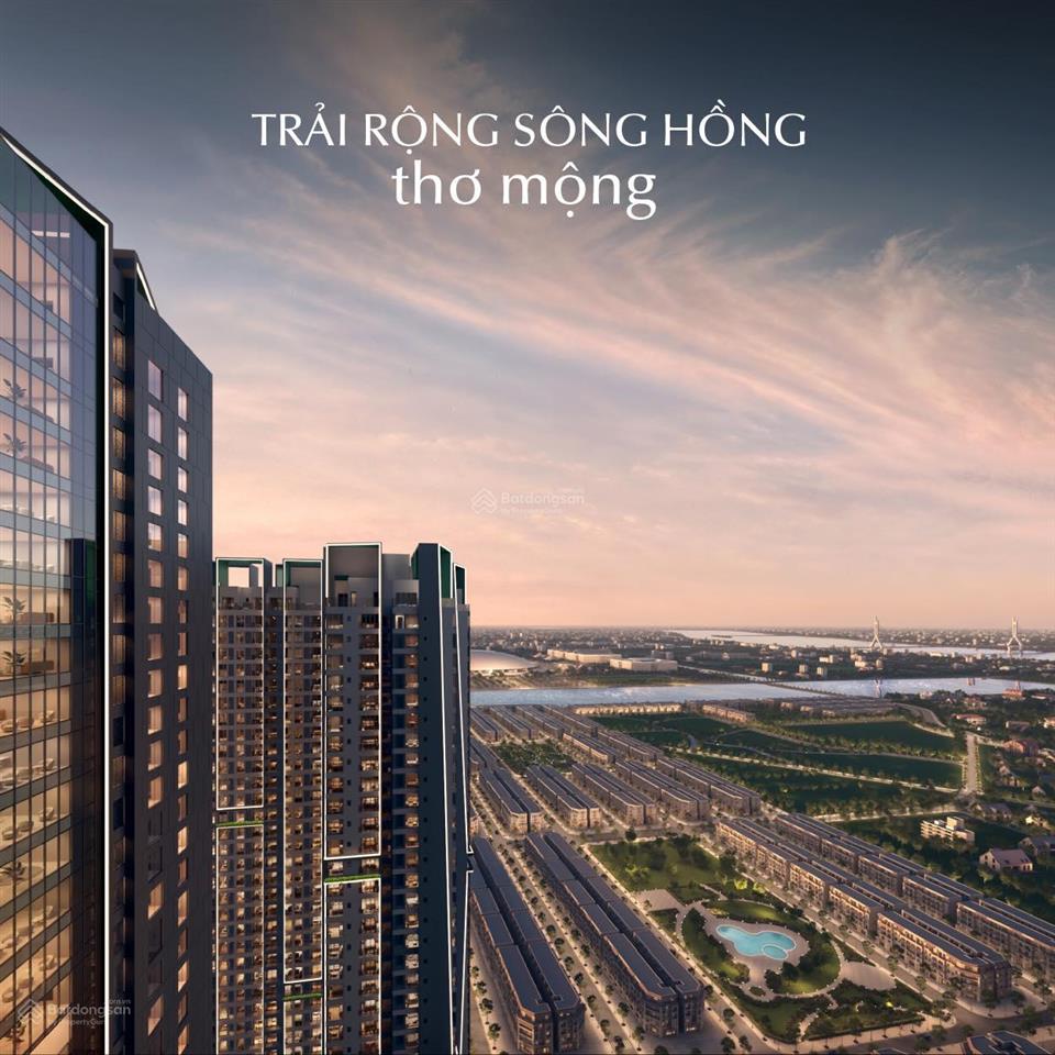 Cặp studio vip 26m2 lumiere cổ loa view triển lãm quốc gia, hồ thiên nga, cầu tứ liên, đông nam