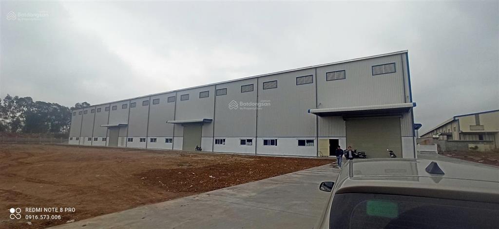 Cho thuê kho xưởng trong và ngoài các kcn ở hưng yên. dt 200.000m² (có thể ngăn nhỏ từ 500m²)