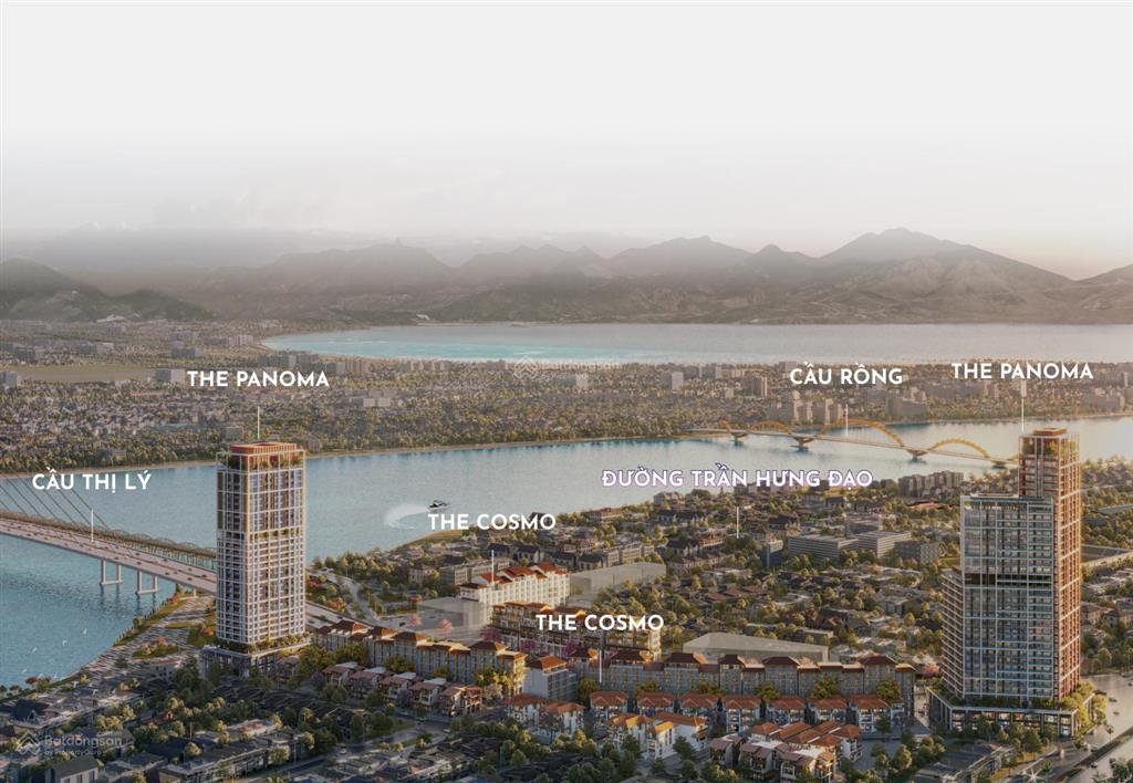 Chính chủ gửi bán căn hộ studio view sông cầu rồng dự án panoma 2 (sun cosmo), giá full 2,77 tỷ