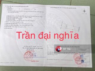 Bán đất đường trần đại nghĩa, hòa hải, ngũ hành sơn, đà nẵng, 187,5m2