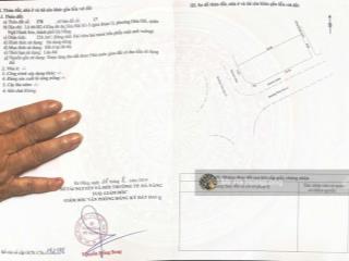 Bán nhanh lô góc 2mt biển sơn thuỷ, đường thuỷ sơn 3 và thuỷ sơn 2, dt 224m2