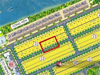 Bán lô biệt thự 300m2 vùng trung 18, đấu lưng song hào, ngũ hành sơn, đà nẵng