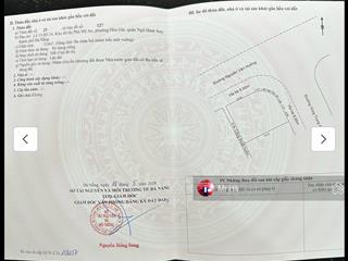 Bán lô biệt thự 2 mặt tiền nguyễn văn hưởng và vùng trung 4 khu đô thị phú mỹ an, đà nẵng