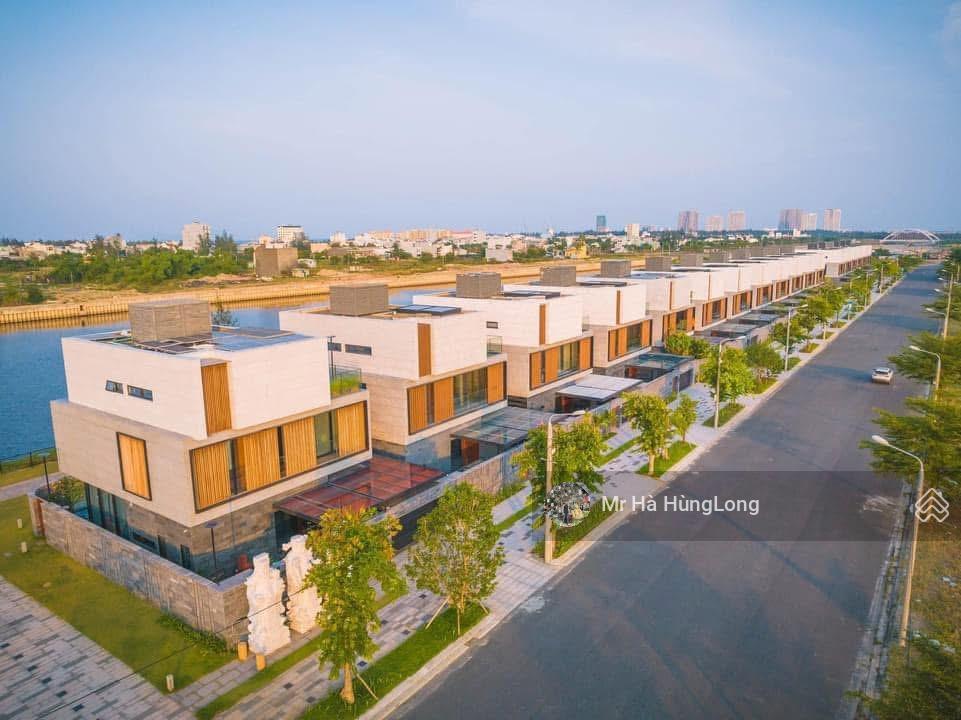 Bán nền biệt thự phú mỹ an mặt tiền song hào, đối diện one river villa, ngũ hành sơn, dt 300m2