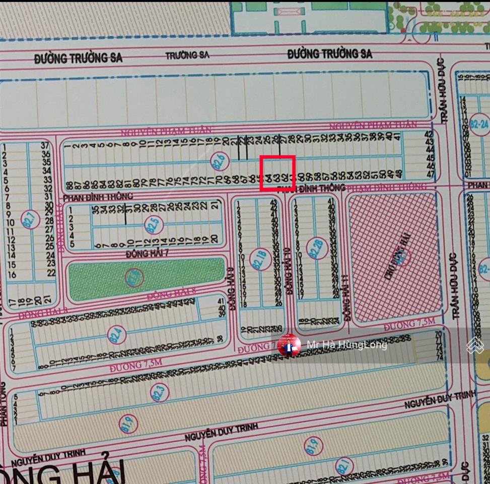 Bán 2 lô liền kề đường phan đình thông, dt 280m2