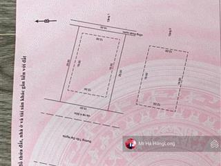 Mặt tiền trần đại nghĩa, đấu lưng phú mỹ an, dt 375m2