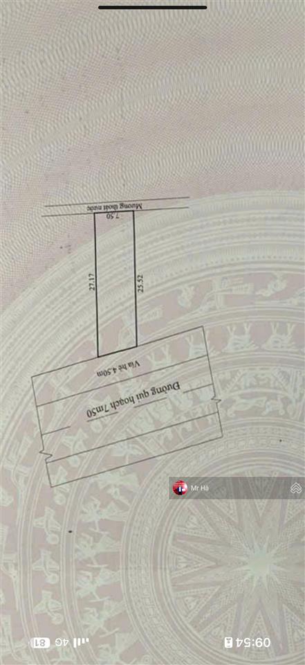 Cần bán lô đất đường trần văn hai, tđc tân trà sát biển thông ra đường lớn an nông, dt 333,4m2