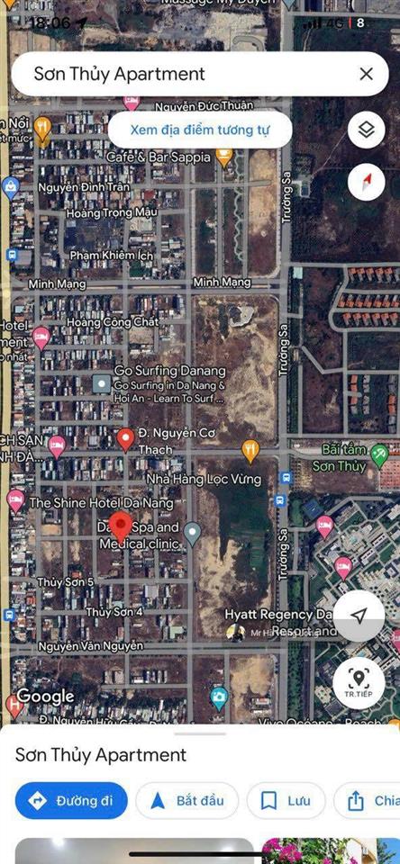 Chào bán lô nguyễn cơ thạch khu bãi tắm sơn thuỷ giá tốt, dt 127m2
