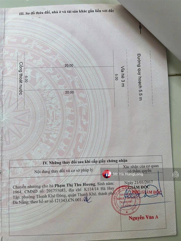 Bán cả 2 lô liền kề đường vùng trung 16, khu đô thị phú mỹ an, ngũ hành sơn, đà nẵng, dt 200m2