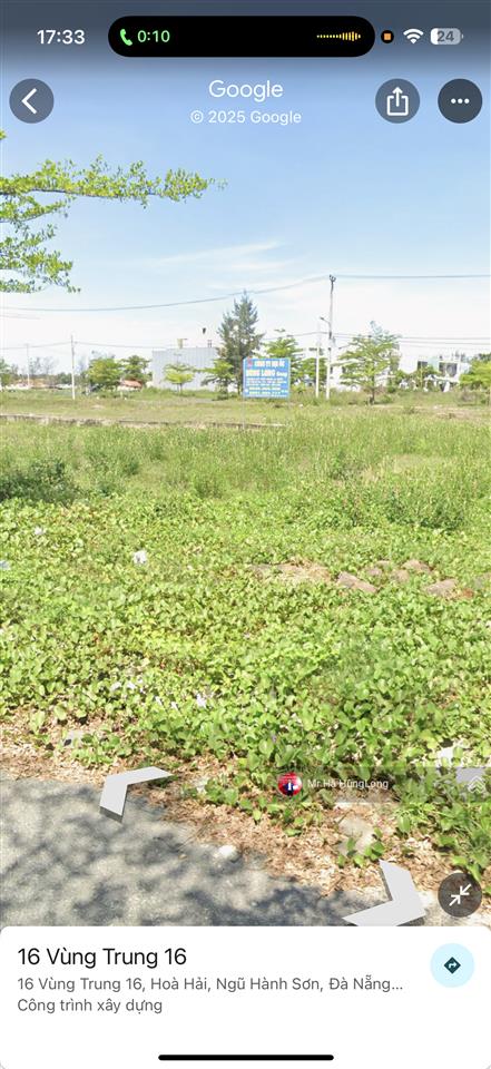 Bán cả 2 lô liền kề đường vùng trung 16, khu đô thị phú mỹ an, ngũ hành sơn, đà nẵng, dt 200m2