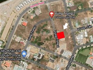 Bán đất đường vùng trung 2 ngũ hành sơn đà nẵng  lô đất biệt thự 430m2, giá đầu tư