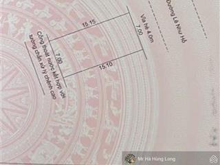 Chính chủ bán lô đất đường lê như hổ, ngũ hành sơn, đà nẵng, dt 105,9m2