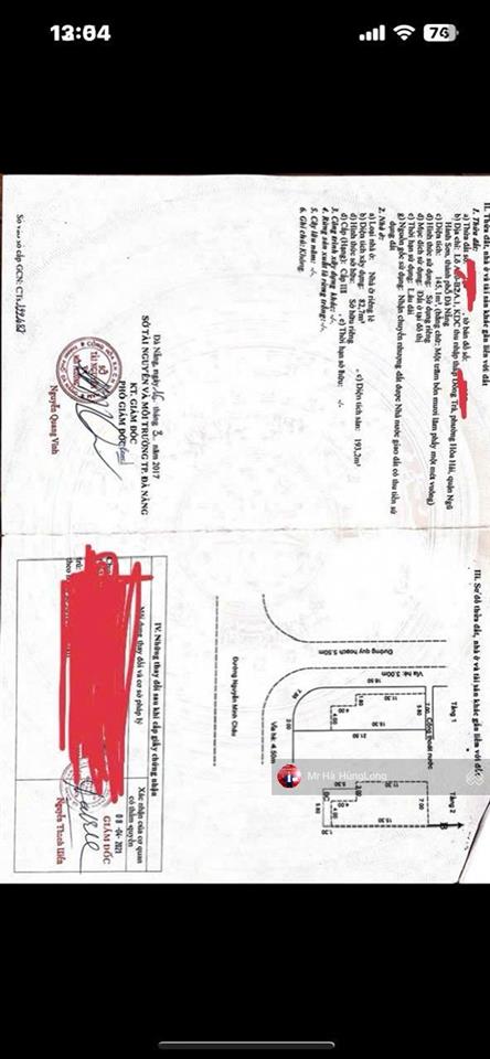 Bán nhà 2 tầng lô góc 2 mặt tiền nguyễn minh châu và đông trà 8