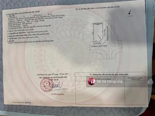 Bán lô góc 2 mặt tiền đường tân trà và huỳnh thị một,tđc tân trà, dt 199,6m2