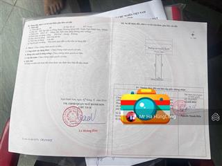 Bán lô đất đẹp đường phạm khiêm ích đối diện công viên, hướng bắc